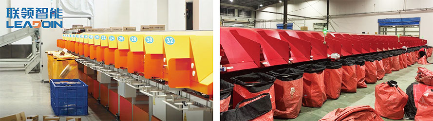 直線交叉帶分揀線